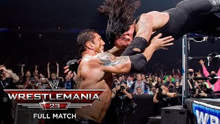 FULL MATCH  Batista vs The Undertaker – World Heavyweight Title Match WrestleMania 23 [upl. by Adnihc]