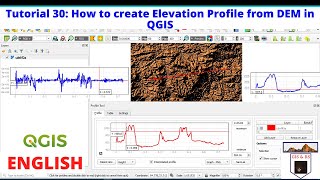 How to Create Elevation Profile from DEM in QGIS [upl. by Reiss]