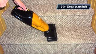 Eureka QuickUp 96H Cordless 2in1 Stick Vacuum Review [upl. by Anaahs]