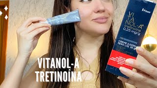 VITANOL A Experiência com a Tretinoína Ácido Retinóico após os 30 anos Como uso [upl. by Ruyle961]