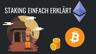 Was ist Staking und wie funktioniert es  CryptoTicker erklärt [upl. by Peta]