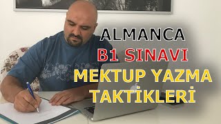 Almanca DTZ Mektup Yazma Taktikleri  Hacı Ahmet Altıner [upl. by Rentschler804]