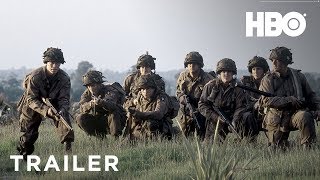 Band of Brothers  Trailer  Official HBO UK [upl. by Wilow764]