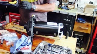 How To Rebuild And Install A Pool Pump Motor [upl. by Temhem451]