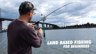 LAND BASED FISHING FOR BEGINNERS [upl. by Dnaltruoc]