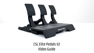 CSL Elite Pedals V2 Video Guide [upl. by Madra42]