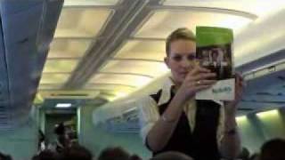 Funny Kulula Airline safty instruction [upl. by Vanni601]