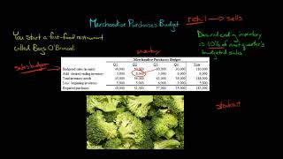 Merchandise Purchases Budget [upl. by Eniala]