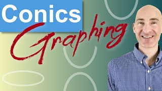 Conic Sections Hyperbolas Ellipses Parabolas Circles How to Graph [upl. by Yaluz789]