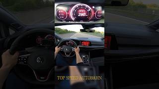 Volkswagen Golf GTI Clubsport Top Speed [upl. by Riana]