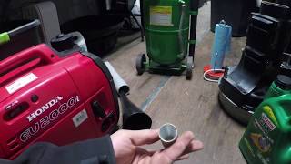 Easiest Way to Change Oil on a Honda EU2000I [upl. by Siulegroj]