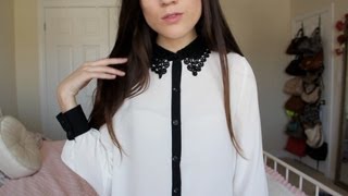 What to wear under chiffon see through shirts [upl. by Filahk]