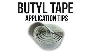 RV Butyl Tape  Tips Before Application  RecProcom [upl. by Retluoc]