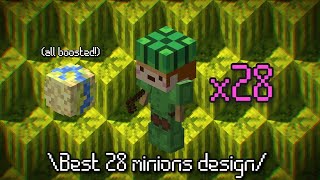 BEST 28 Melon Minions Setup  Full Guide  Hypixel Skyblock [upl. by Collin22]