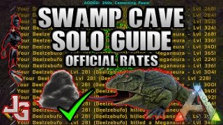 ARK  Swamp Cave Solo Guide 2017  How and what do you need Cementing paste farming [upl. by Amaj]