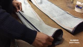 How to Taper Jeans Professionally [upl. by Yesnik]