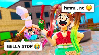 I REGRET TEACHING IBELLA THIS ROBLOX GLITCH [upl. by Ardnossak]