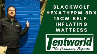 BlackWolf Hexatherm 3DX 15cm Self Inflating Mattress [upl. by Tiler595]