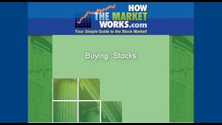 How To Buy Stocks On HowTheMarketWorkscom [upl. by Chud]