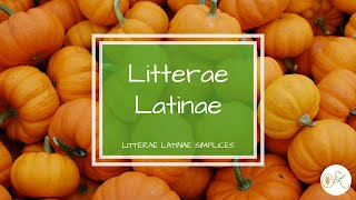 Litterae Latinae  Latin language podcast  Litterae Latinae Simplices 1 [upl. by Arleen]