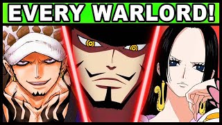 All 11 Warlords and Their Powers Explained One Piece Every Shichibukai [upl. by Tema300]