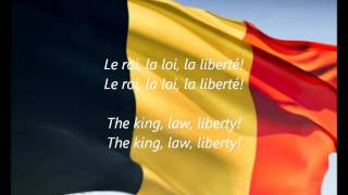 Belgian National Anthem  quotLa Brabançonnequot FRDENLEN [upl. by Ailem326]