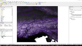 Generating Contours from Raster in QGIS [upl. by Granny809]