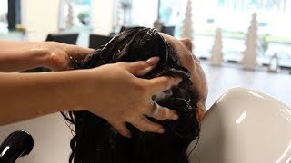 ASMR Hair Washing and Scalp Massage  relaaaax [upl. by Flight765]