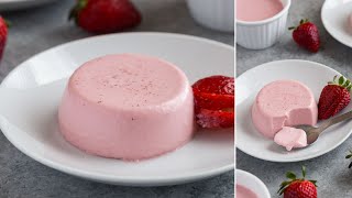 Strawberry Panna Cotta [upl. by Leuqcar]