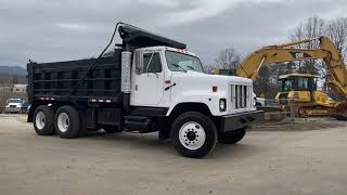 1999 International 2574 Tandem Axle Dump Truck For Sale [upl. by Junji105]