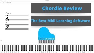 Chordie App Review  Midi Learning Software [upl. by Lundgren625]