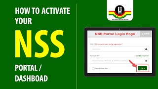 HOW TO ACTIVATE  CREATE YOUR NSS DASHBOARD  PORTAL AFTER REGISTRATION MUST WATCH VIDEO [upl. by Yrreb599]