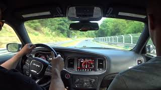 How to drive the Nurburgring in a Charger Hellcat [upl. by Carpenter]