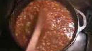 Baked Beans in a Dutch Oven [upl. by Eitsim31]