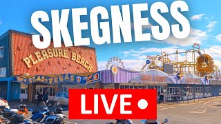 🔴 Skegness LIVE  Seafront Tour [upl. by Dam558]