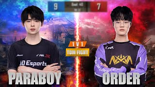 JDE Paraboy vs NV Order  Old Teammate New Rival 🔥 [upl. by Obmar]