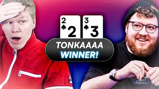 Spraggy vs Tonkaaaap Heads Up for CASH [upl. by Horgan]