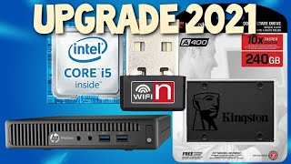 HP ProDesk 400 G2 Desktop Mini Upgrade 2021 [upl. by Idham]