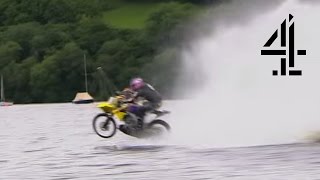 Hydroplaning Bike  Speed with Guy Martin [upl. by Eetse]