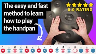 Handpan lessons  A new method to learn fast and have fun [upl. by Aketal]