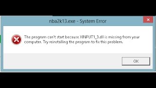 How to fix xinput13dll is missing d3dx1042dll or any missing dll files [upl. by Jardena]