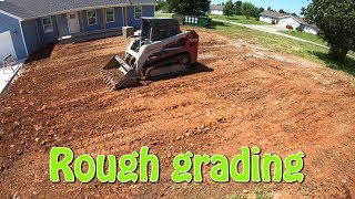 Rough Grading A Yard [upl. by Wiley]