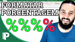 Como Formatar Porcentagem no Excel sem Mistério [upl. by Aramas]