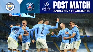 Manchester City vs PSG Post Match Analysis and Highlights  UCL on CBS Sports [upl. by Sydalg]