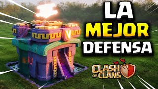 AYUNTAMIENTO Nivel 14 CLASH OF CLANS 💚 DISEÑO de GUERRA y FARMING BASE HÍBRIDA [upl. by Atteuqahs]