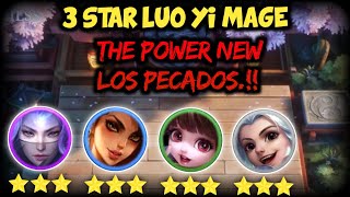 3 STAR LUO YI MAGE THE POWER NEW LOS PECADOS MAGIC CHESS MOBILE LEGENDS BANG BANG [upl. by Ajiam308]