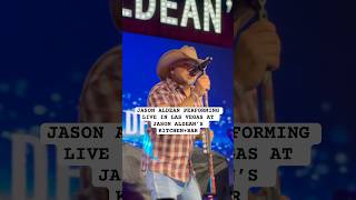 Jason Aldean Sings quotTrouble with a Heartbreakquot Live at His New Las Vegas Restaurant 🎸🎤 [upl. by Anya]