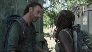 Rick and Michonne being funny assholes to each other [upl. by Eiramanig]