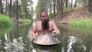 Handpan ON Water 💦🛸💦 [upl. by Assyn]