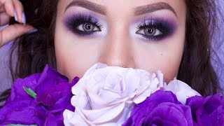 Tutorial De Maquillaje Morado Romantico  JuanCarlos960 [upl. by Hubsher929]